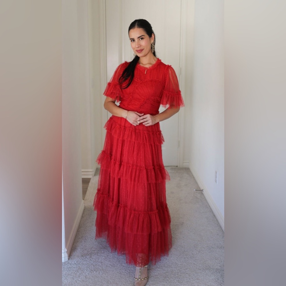 Beautiful NWT Red Maxi Dress!!